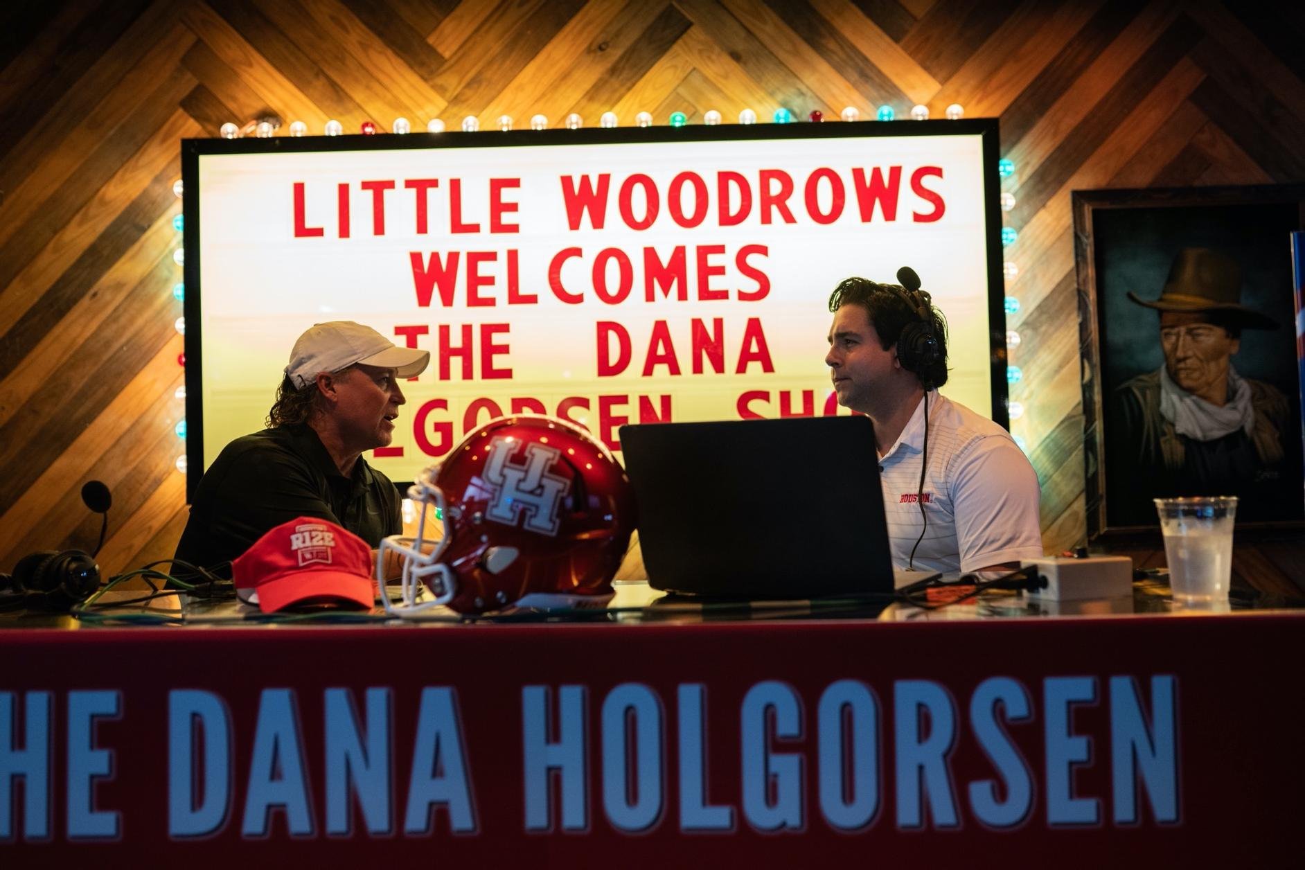 Little Woodrow's welcomes the Dana Holgorsen Show